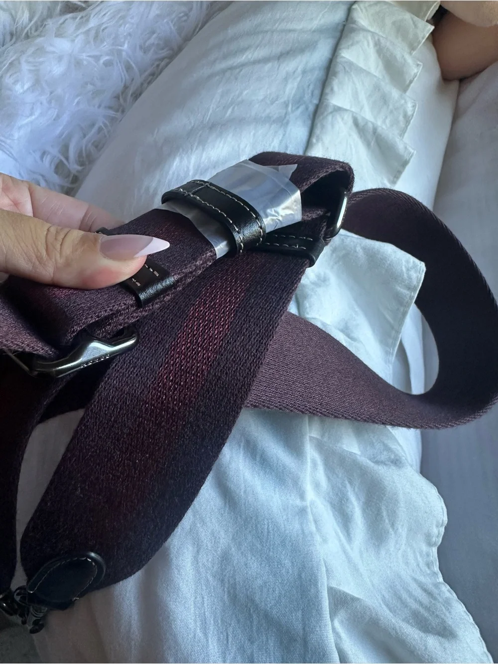Coach crossbody guitar strap